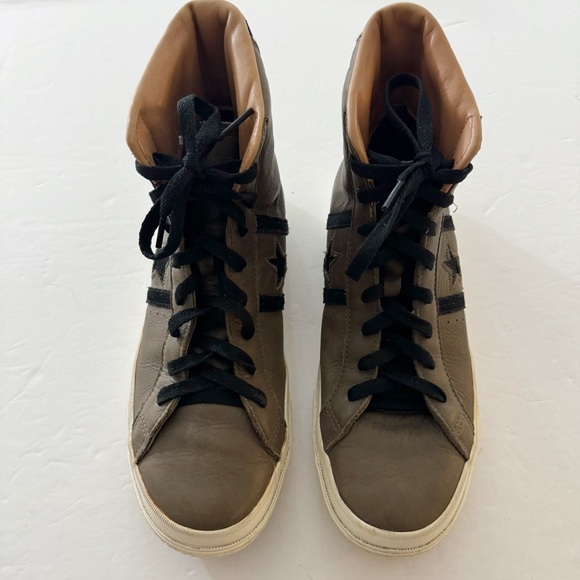 Converse One Star Academy High Leather Sneakers - Picture 3 of 7
